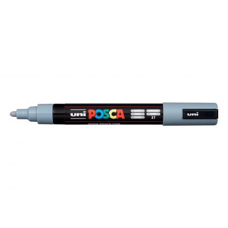Marker Posca PC-5M, Szary
